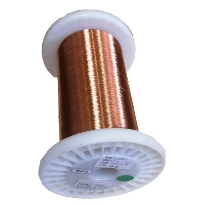 Class 130/155 Hot Air Self Adhesive Enameled Copper Winding Wire 0.08mm For speaker