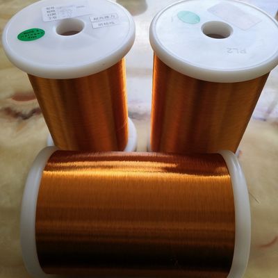 Class 200 0.1mm Enameled Magnet Wire Self Bonding For Stator Windings