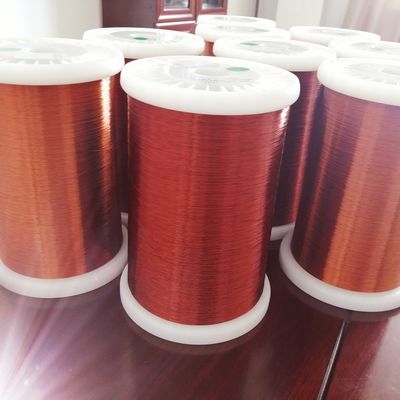 0.21mm Class 155/180 UEW Enamelled Round Copper Wire Self Bonding Wire